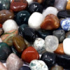 Pierres d'agate mixtes