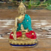 Figurine Bouddha en Laiton - Amitabha - 9,5 cm