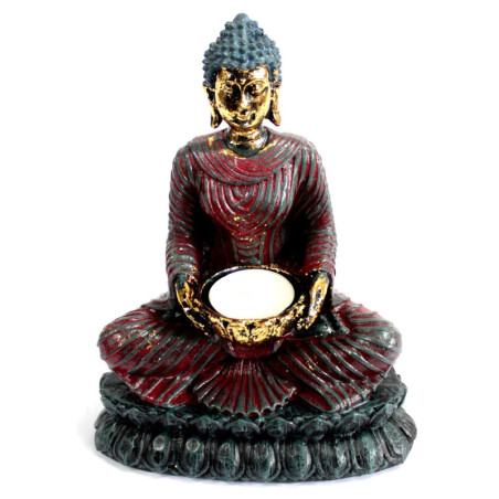 Bougeoir Bouddha antique - Dévot