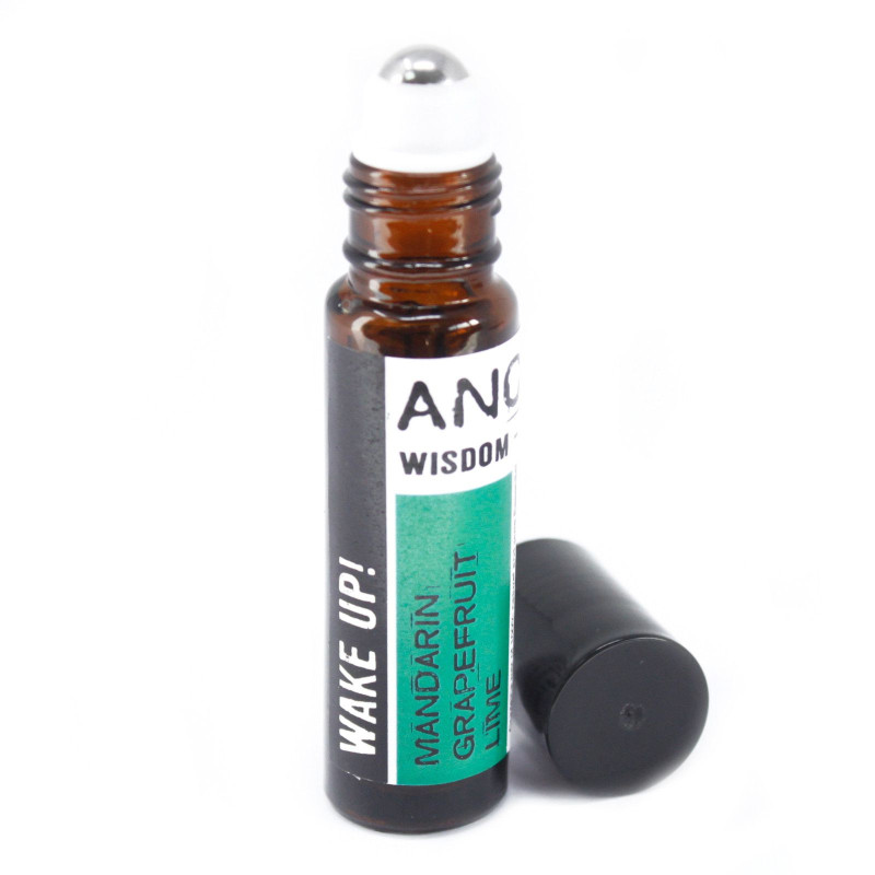 Mélange d'huiles essentielles à bille de 10 ml - Réveillez-vous !