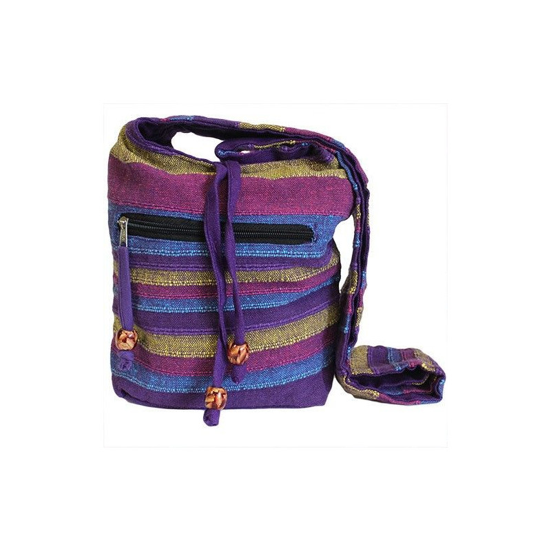 Sac bandoulière Népal - Fleurs sauvages