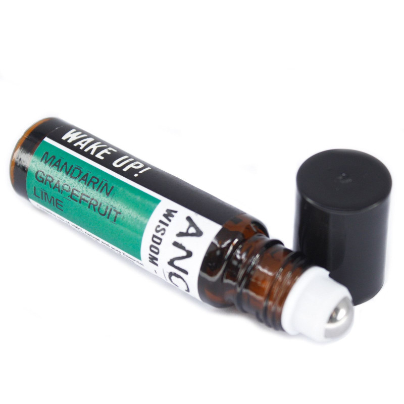 Mélange d'huiles essentielles à bille de 10 ml - Réveillez-vous !