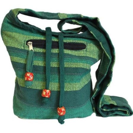 Sac bandoulière Népal - Vert forêt