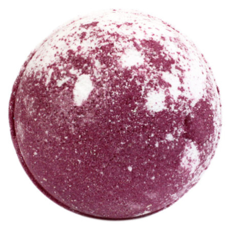 Pavlova aux fraises - Bombe de bain rouge et blanche - 180 g