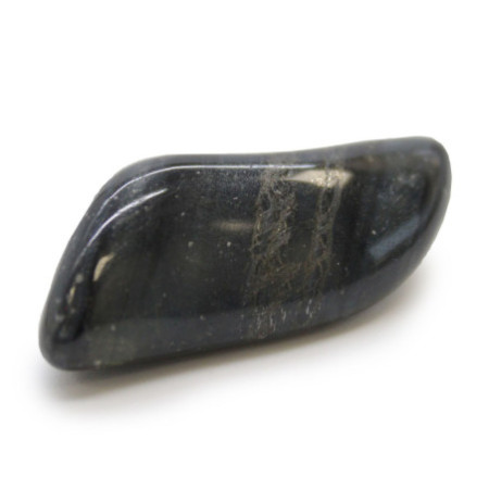 Lot de 24 pierres polies L - œil de tigre bleu