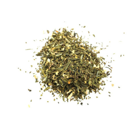 50 g de thé vert classique BIO au citron et au gingembre