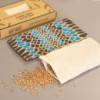 Coussin pour les yeux en coton naturel lavande et juco dans un coffret cadeau - Blue Viper