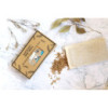 Oreiller pour les yeux en coton naturel lavande et juco dans un coffret cadeau - Sleepy Panda