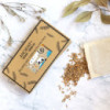 Oreiller pour les yeux en coton naturel lavande et juco dans un coffret cadeau - Sleepy Panda