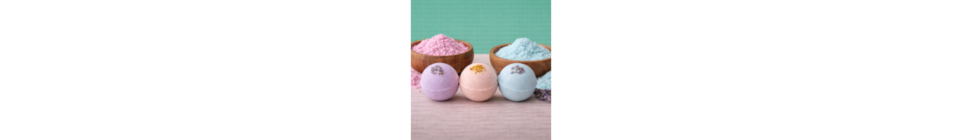 Boules et poussières de Bain