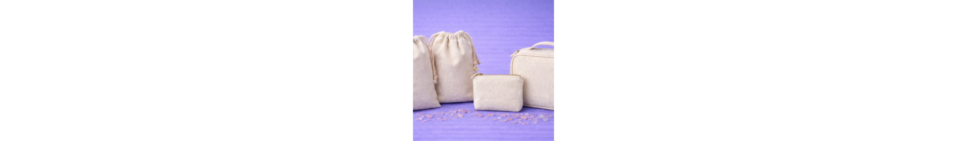 Sacs en pur chanvre et coton